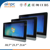 Aiopc Technologie utilisée Ordinateur de bureau chinois I3 Core DDR3 RAM SSD Stockage LCD/LED Affichage graphique intégré DVD Business