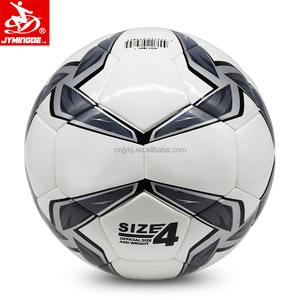 Logo personalizzato bianco <span class=keywords><strong>e</strong></span> nero taglia 4 pallone da calcio (calcio) - Product Image 2