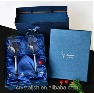 Bicchieri in Cristallo Personalizzati Incisi all'Ingrosso dal Produttore, Calici per Vino con Diamanti - Product Image 2