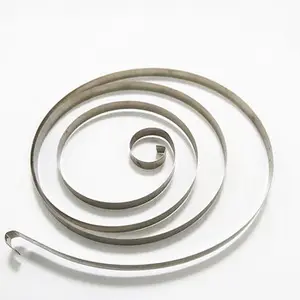 Flat Spring OEM Customized Stainless Steel Coil Volute Spiral Spring Flat Clockwork Springs