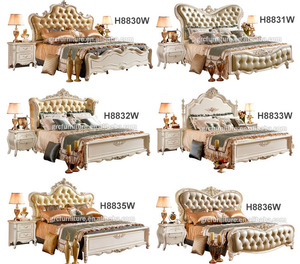 H8816W, lujo, chiniot, muebles, cama king, juego de edredón - Product Image 6
