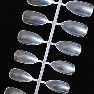 Nouveaux <span class=keywords><strong>faux</strong></span> <span class=keywords><strong>ongles</strong></span> transparents en cristal pointu, <span class=keywords><strong>faux</strong></span> <span class=keywords><strong>ongles</strong></span> stiletto transparents, couverture complète en gel acrylique, pointes d'<span class=keywords><strong>ongles</strong></span> en gel, décoration ovale et pointue - Product Image 4