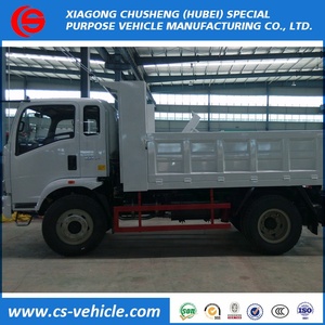 Sinotruk HOMAN 4x4 Piccola 4 Ruote Motrici 4wd dumper Ribaltabile Autocarro Con Cassone Ribaltabile In Vendita - Product Image 4