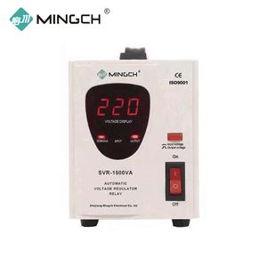 Stabilisateur de tension automatique monophasé de type servo 1000W 2000 Watt 3KVA AC 208V avec affichage numérique - Product Image 1