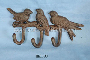 Ventes directes d'usine coulée fer métal chat crochet mural décoratif pour la décoration intérieure - Product Image 5