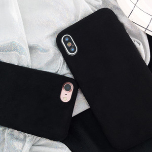 Invierno cálido luz simple moda esponjoso venado caja del teléfono móvil para el iPhone x 8 8 más 7 7 más 6 6 más 5S - Product Image 4