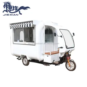Comercial de Playa triciclo helado Vending carrito de comida para la venta