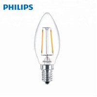 Bombilla LED de Filamento PHILIPS LEDClassic 2-25W B35 E14 WW CL ND APR 929001238308