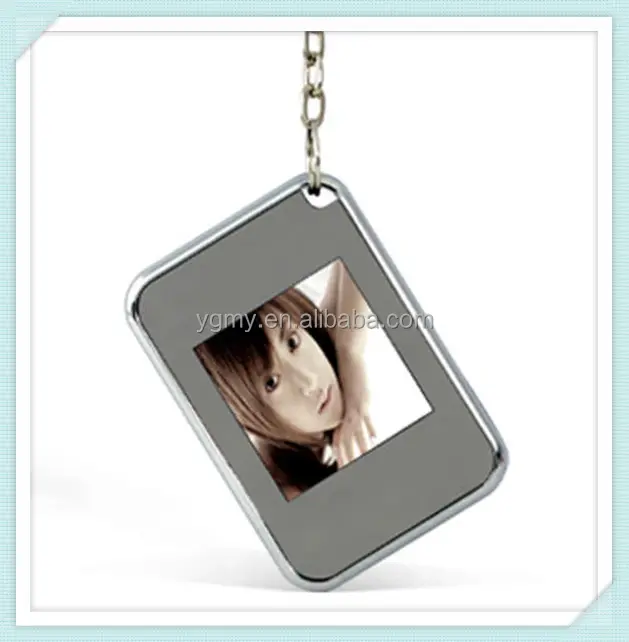 mini digital photo frame keychain USB picture frame