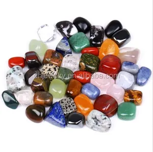 Pedras preciosas cristal artesanal, multicoloridas em atacado de cristal, pedras de cura, semi-preciosas