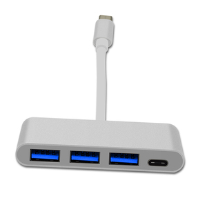 Hub USB 5 en 1 Tipo C adaptador con entrega de potencia <span class=keywords><strong>3</strong></span> USB 2,0 para Macbook - Product Image 2