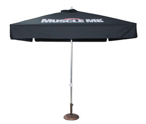 Sombrilla Plegable Impermeable para Jardín, de Gran Tamaño, 2.5x2.5m, 3x3m, 4x4m, con Impresión Personalizada para Uso en Hoteles y Hospitales, Muebles de Exterior - Product Image 2