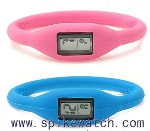 Promotie Hete Verkoop Mode Rubber Gelei Siliconen Armband Ion Horloge