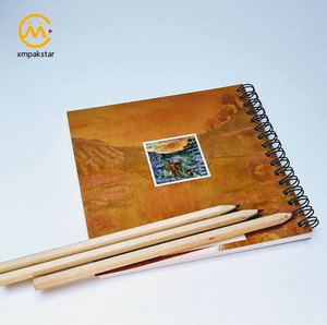 Service d'impression personnalisé, cahier de croquis, couverture rigide, cahier de spirale, A4/A5, en usine - Product Image 3