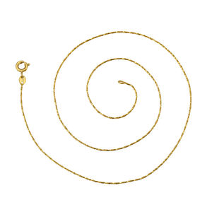 41506 Xuping 골드 목걸이 보석, 24k 패션 두바이 9 그램 체인 목걸이 - Product Image 1