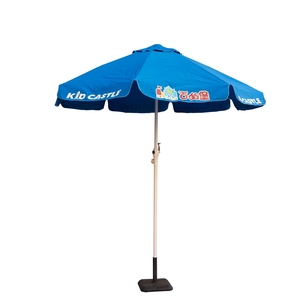 De servicio pesado a prueba de viento <span class=keywords><strong>upf</strong></span> <span class=keywords><strong>50</strong></span> de aluminio costilla de publicidad al aire libre <span class=keywords><strong>playa</strong></span> paraguas <span class=keywords><strong>sombrilla</strong></span> - Product Image 3