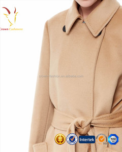 <span class=keywords><strong>Abrigos</strong></span> largos de <span class=keywords><strong>mujer</strong></span> 100% Cachemira invierno de alta calidad - Product Image 4