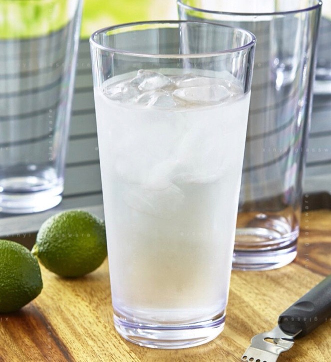 Wholesale High Quality Custom Logo Drinking Glass Cup Beer Milk Juice Use