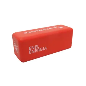 Özel PU köpük stres topu dikdörtgen şekli anti-stres Unisex eğlenceli oyuncak yumuşak el duygu promosyon özel Logo ucuz fiyat - Product Image 1