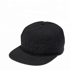 Commercio all'ingrosso di Modo di Colori 6 Pannello Non Strutturati Snapback Cappello Con Ricamo Piano - Product Image 5