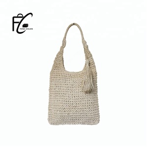 Gris Simple Durable sac De Ficelle De Papier - Product Image 1
