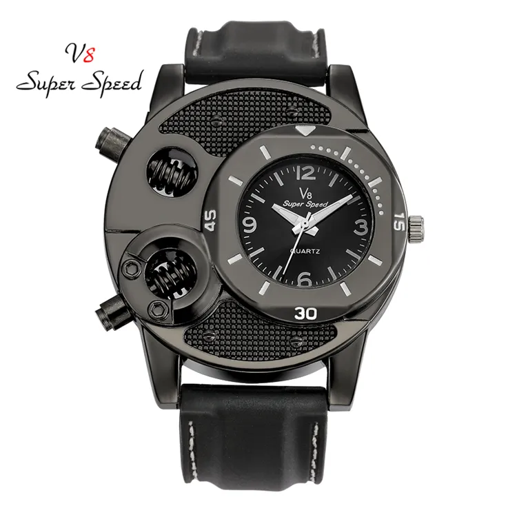 V8 Watch 2019 Hot Sale Fashion Silicone Men's Watch Sports Quartz Factory Stock Wholesale Watches Men Wrist Digital Wristwatches