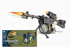 Elettronica giocattolo fucile mitragliatore con il suono, bo <span class=keywords><strong>pistola</strong></span> con audio, elettronico giocattoli <span class=keywords><strong>pistola</strong></span> - Product Image 1