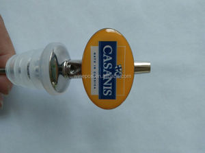 Saint James Wine Stopper Silicone Rubber Reusable Classic Style <b>Bar</b> <b>Tool</b> for Wine - Product Image 3