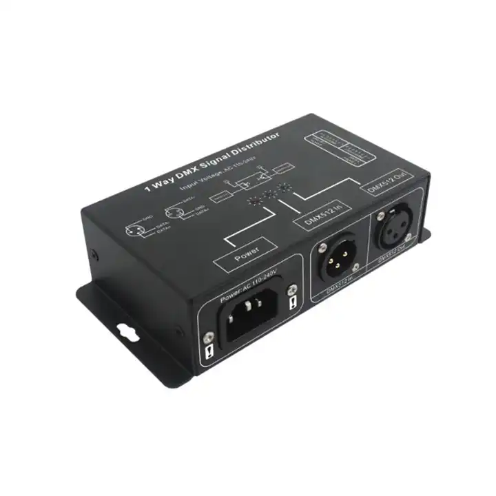 Splitter: Distributor and Amplifier of DMX signal
