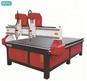 Shandong factory Cheap HONZHAN China 4 Axis CNC Router Machine for Furniture Mould CNC Engraver