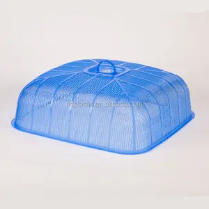 Lage Prijs Keuken Pp Plastic Dome Voedsel Cover Vierkante Vorm Tafel Cover Met Handvat