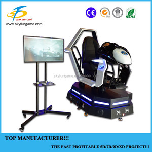 9d Simulador de carreras de coches juego de realidad virtual para centro <span class=keywords><strong>comercial</strong></span> o centro de juego - Product Image 4