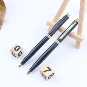 Carbon Gold Plated Waterman Shell Inkless Messmer Sample Twist Hero Stainless Steel Metallic Ballpoint Pen