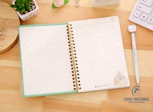 Venta al por mayor de Papel de cuaderno de espiral de línea cuaderno de tapa dura diario japonés bobina organizador planificador del programa - Product Image 6