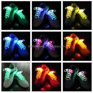 <span class=keywords><strong>LED</strong></span> 스포츠 신발 끈 플래시 빛 노을 스틱 스트랩 신발 끈 디스코 파티 클럽 플랫 - Product Image 6