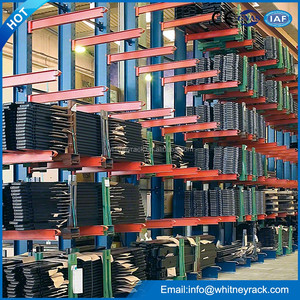 sheet metal storage rack warehouse cantilever racking for rebar storage