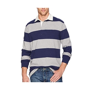 Camiseta de <span class=keywords><strong>Rugby</strong></span> Vintage Personalizada Tonton, Unisex, Transpirable, Anti-UV, de Secado Rápido, con Rayas Cosidas, Manga Larga, Estilo Jersey Escolar - Product Image 3