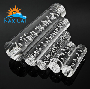 Naxilai trasparente pmma bubble rod <span class=keywords><strong>plexi</strong></span> glass stick trasparente acrilico asta quadrata - Product Image 2