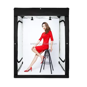 E-Reise foto box Tragbare 200cm fotografie foto studio weichen led licht box für fotografie