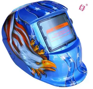 Masque de casque de soudage à assombrissement automatique de couleur véritable durable anti-chute