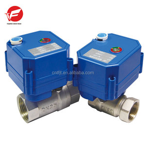 CWX-25S 2-<span class=keywords><strong>way</strong></span> DC12v elektrische <span class=keywords><strong>actuator</strong></span> kogelkraan met handleiding rvs materiaal 1 ''DN25 CR04 twee draden power off terugkeer - Product Image 2