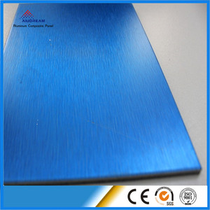 Panneau Alucobond <span class=keywords><strong>Alupanel</strong></span> brossé de 5mm pour revêtement mural extérieur - Product Image 2