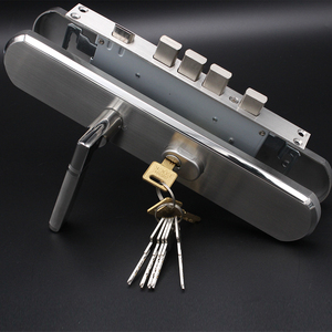 An Ninh Cửa Trước Ổ Khóa Với Brass Euro Hồ Sơ Xi Lanh Trong Satin Kết Thúc - Product Image 3