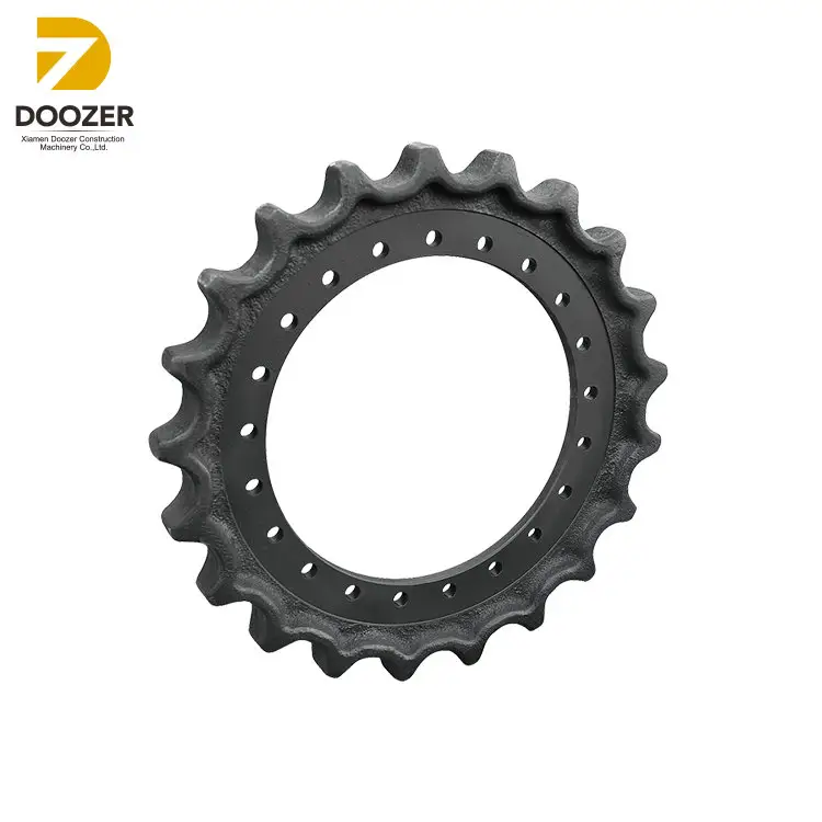 Low wear and tear SK230 excavator parts chain drive sprocket