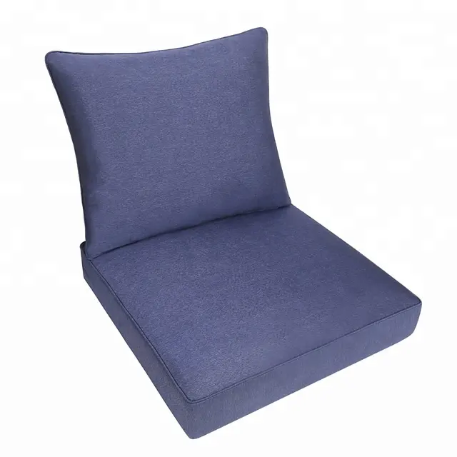 Durable Waterproof Blue Seat Cover Set Chair Seat Cushion Manufacturers