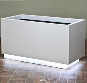 Cubo de jardín, macetero de metal <span class=keywords><strong>con</strong></span> luces led - Product Image 4