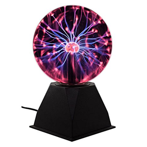 Gelsonlab-Bola de luz de plasma <span class=keywords><strong>Tesla</strong></span>, lámpara interactiva sensible al tacto de 6 pulgadas, lámpara de plasma, luz mágica de plasma, 2" - Product Image 1