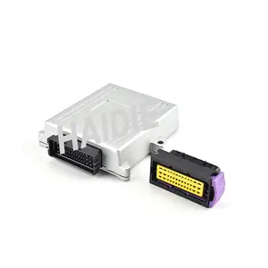 Caja de carcasa de aluminio PCB, carcasa ECU, conector automotriz de 39 pines