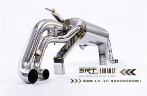 Tubo di scarico dell'acciaio inossidabile del tubo di scarico 2014 <span class=keywords><strong>R8</strong></span> per <span class=keywords><strong>Audi</strong></span> <span class=keywords><strong>R8</strong></span> 4.2L(V8) con il tubo di scarico della valvola - Product Image 3