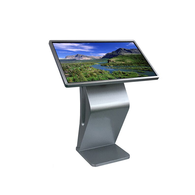 43 Inch Floor Standing Interactive LCD Touch Screen Kiosk Full HD Lcd Touch Screen in Built Mini PC I3
